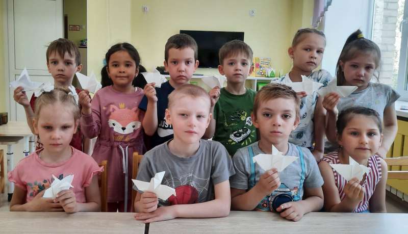 Птица мира на защите Родины!