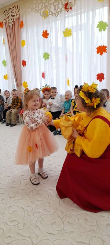Праздник осени в саду дружно отмечается!