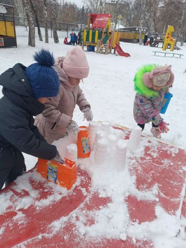Результат прогулки в первый снежный денек!