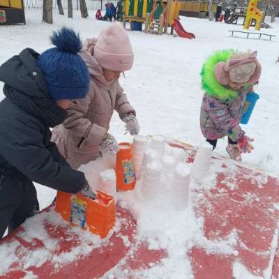Результат прогулки в первый снежный денек!