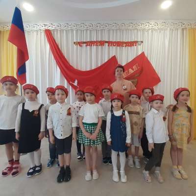 Юнармейцы-дошколята готовятся к Параду Победы!