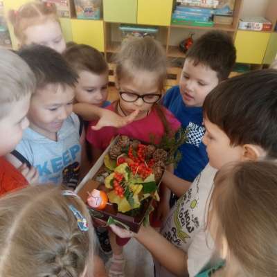 Осенние фантазии в группе "Радужка"