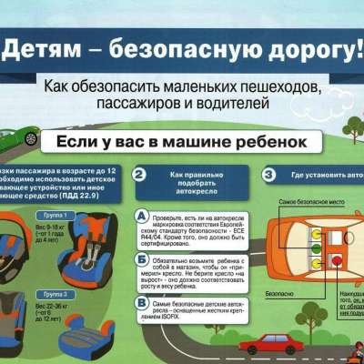Детям безопасную дорогу!