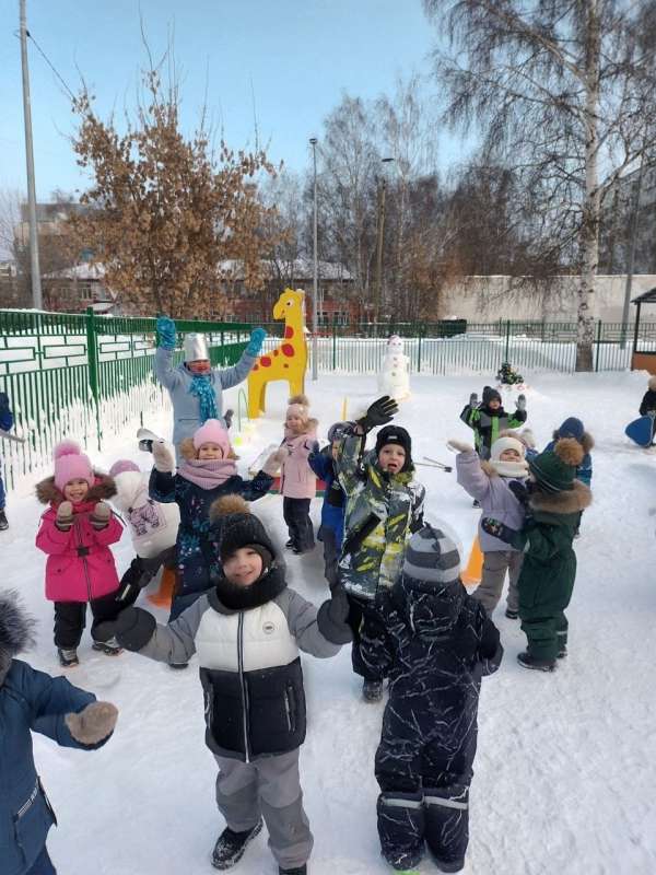 Открываем снежную сказку!